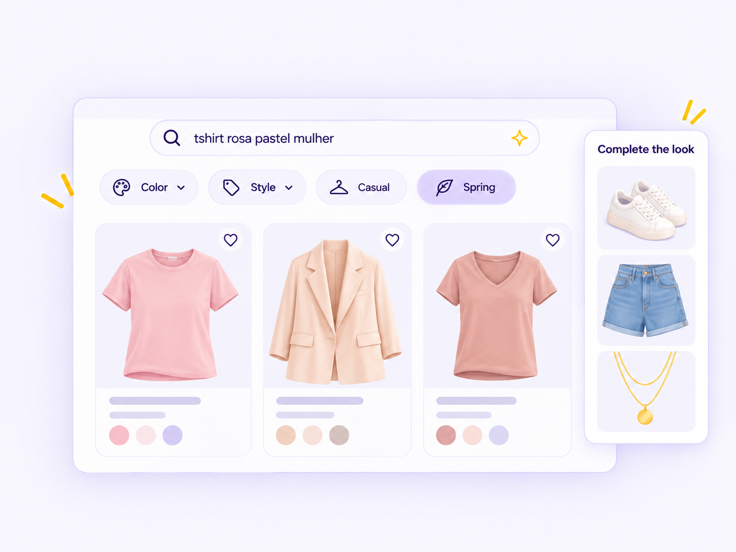 Fashion & Apparel shopping demonstration